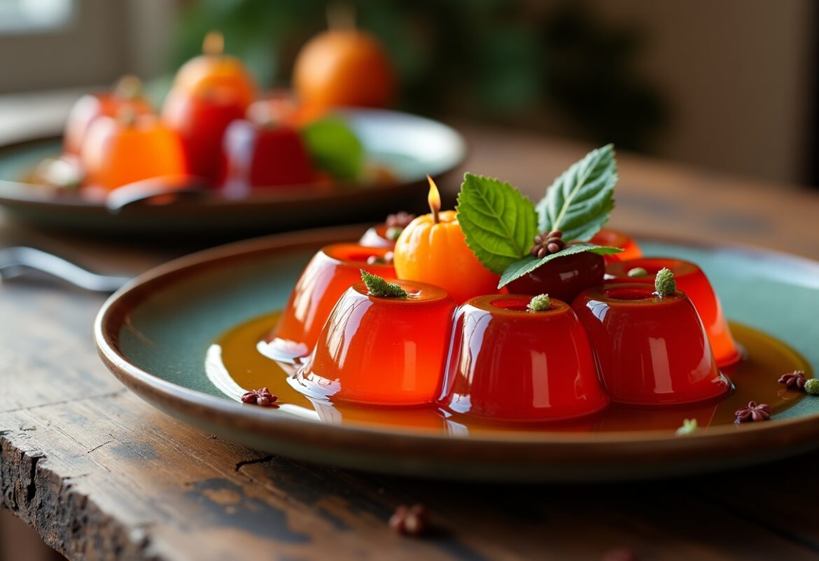 Scopri la ricetta delle gelatine piccanti di frutta per Natale