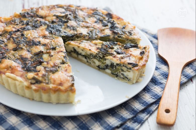 Torta salata con cavolo nero