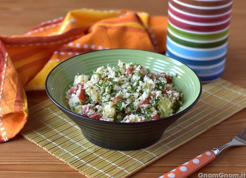 Finto cous cous di cavolfiore