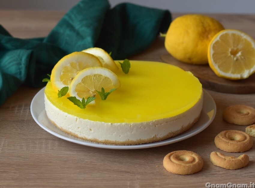 Cheesecake al limone