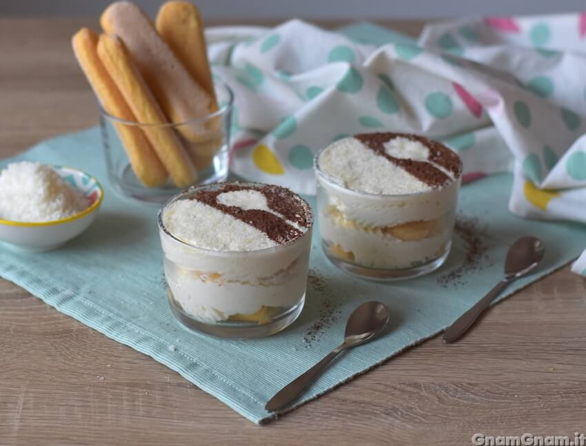 Tiramisù al cocco