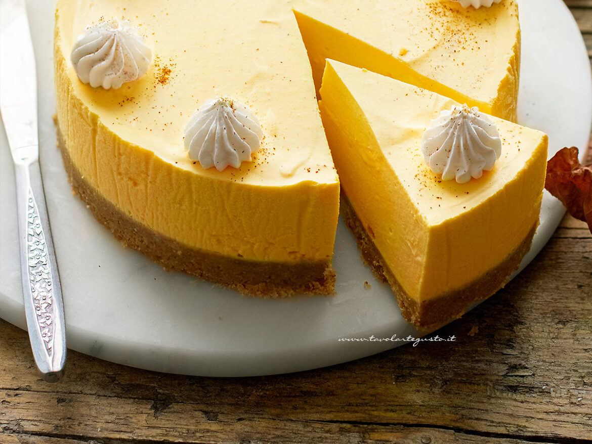 Cheesecake alla zucca