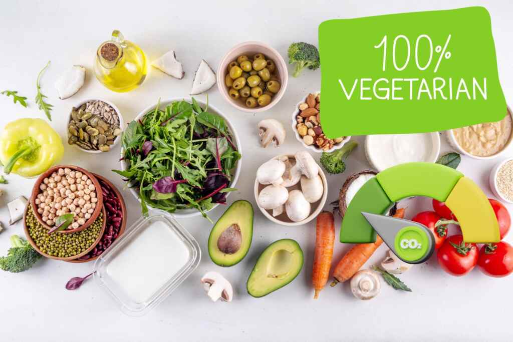 L’alimentazione vegana dimezza la nostra impronta di carbonio: lo studio