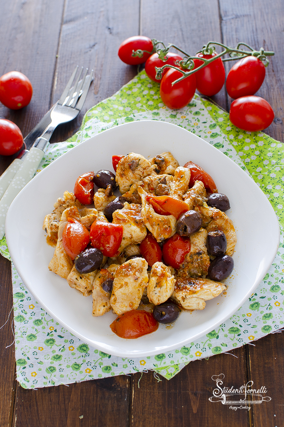 Pollo alla mediterranea