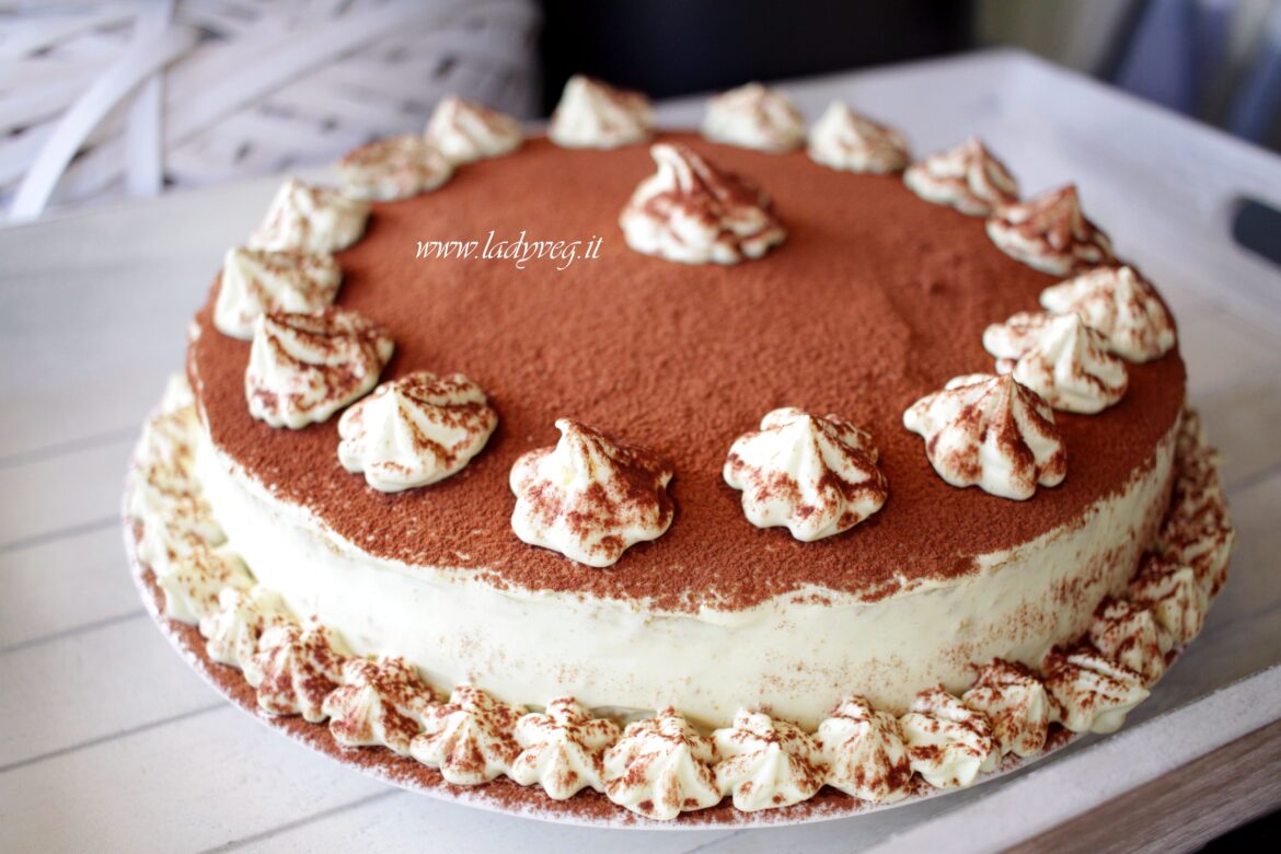 Torta tiramisù vegan