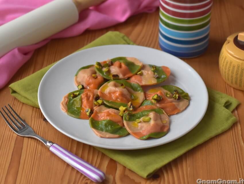 Ravioli a strisce