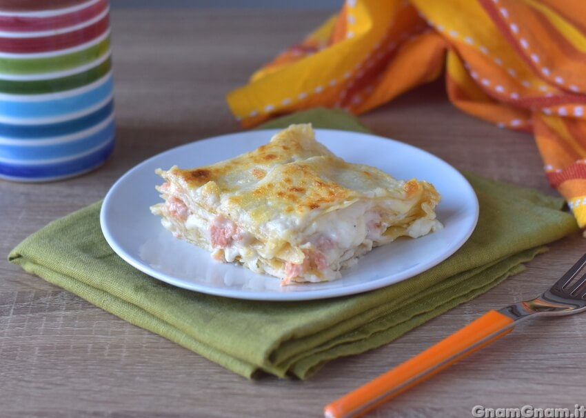 Lasagne al salmone