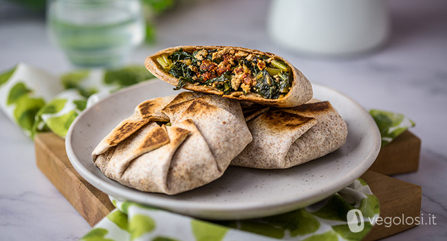Mini torta salata in padella