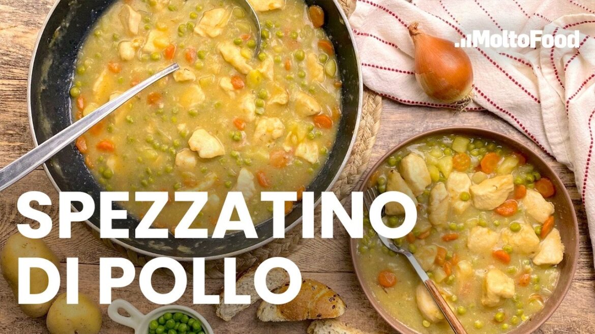 Spezzatino di pollo cremoso come non mai, ecco la ricetta