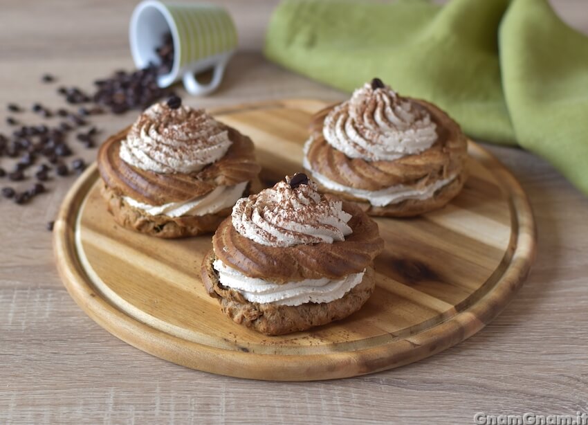 Zeppole di San Giuseppe tiramisù