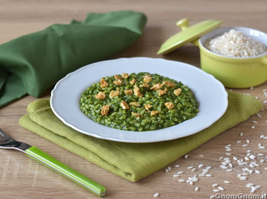 Risotto con cavolo nero