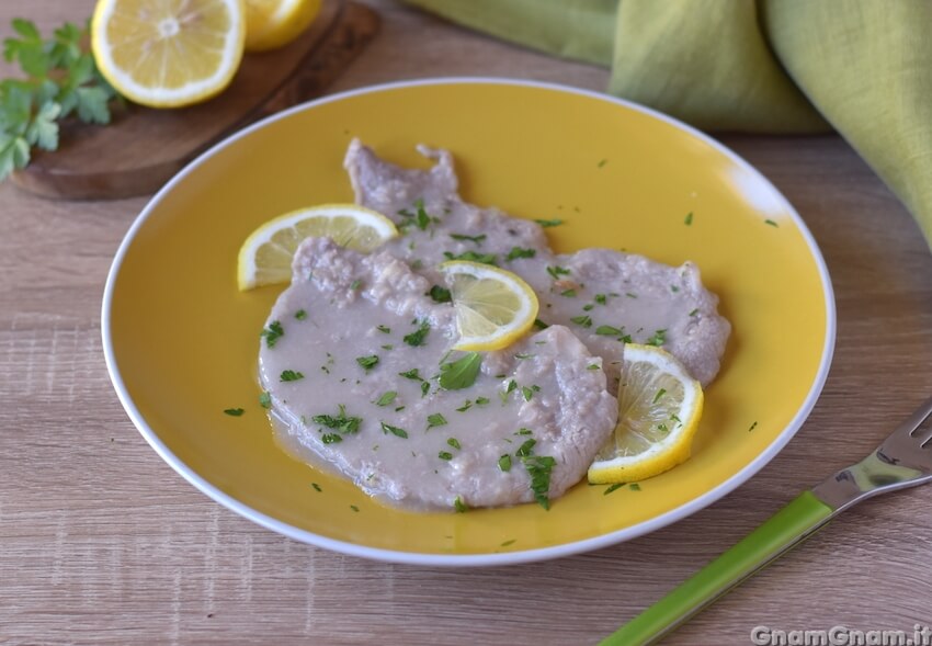 Scaloppine al limone cremose pronte in 15 minuti