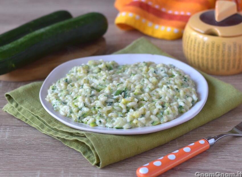 Risotto zucchine e philadelphia: super cremoso e pronto in 20 minuti