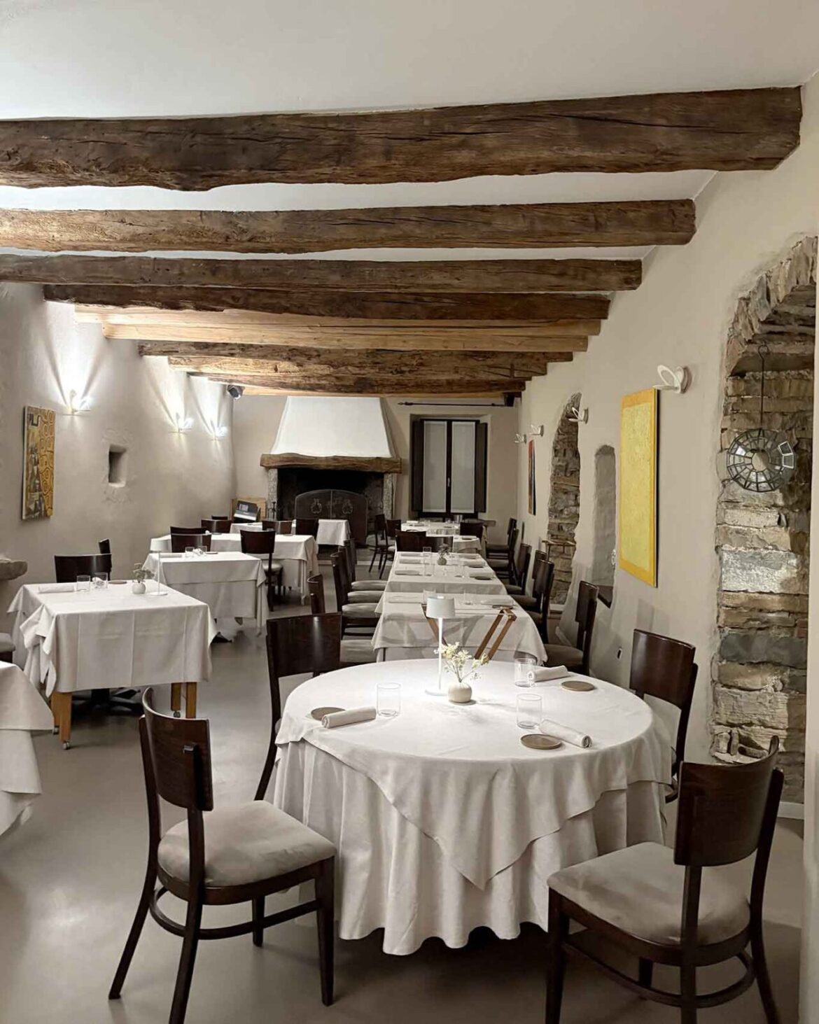 Colpo di fulmine con le lumache del ristorante nel casale del ‘400