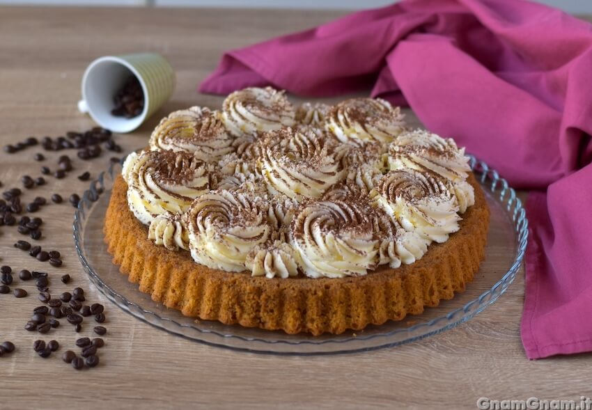 Crostata morbida al tiramisù: ecco come prepararla in casa
