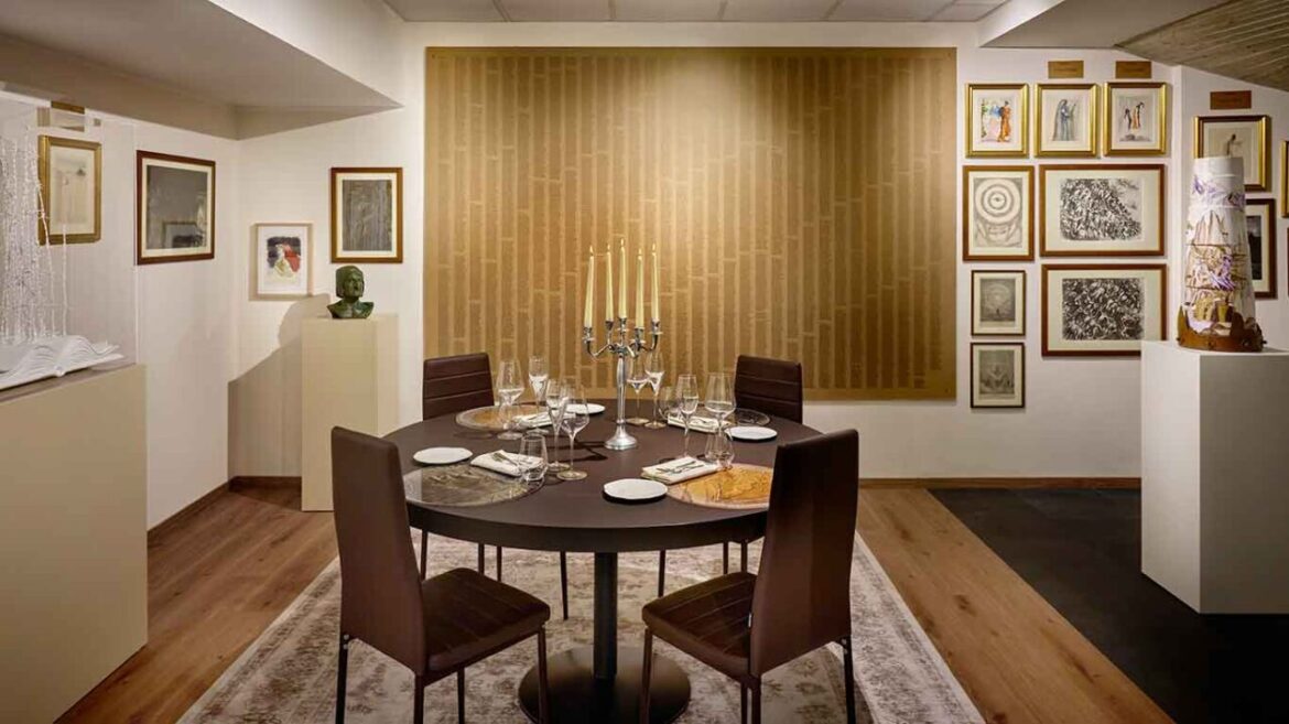 Il ristorante con 7 tavoli unici in 7 sale a Busto Arsizio